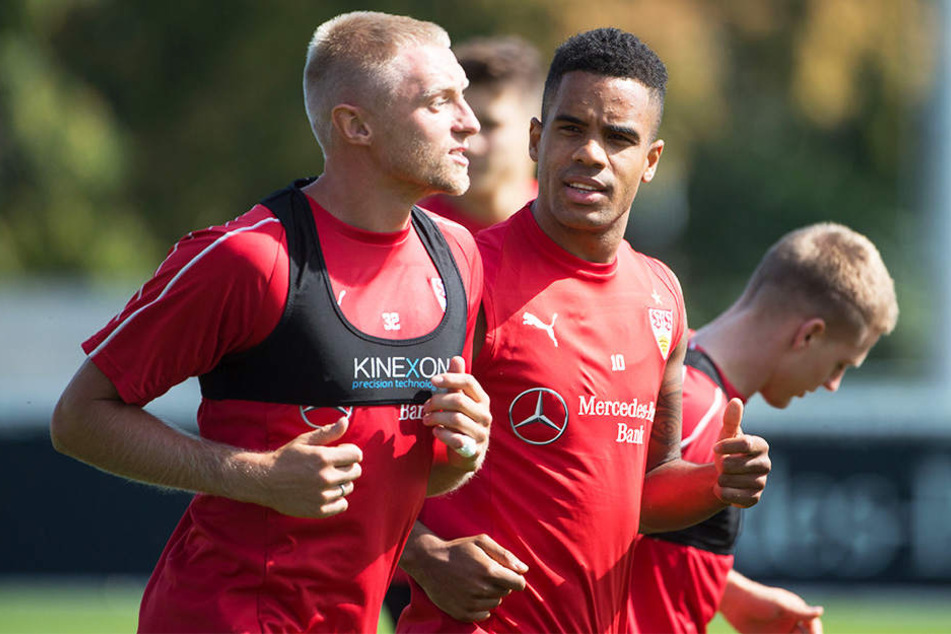 Während Andreas Beck (vorne-links) um seinen Stammplatz kämpfen muss, scheint ein Daniel Didavi (hinten-rechts) gesetzt zu sein - wenn er sich nicht wieder verletzt!