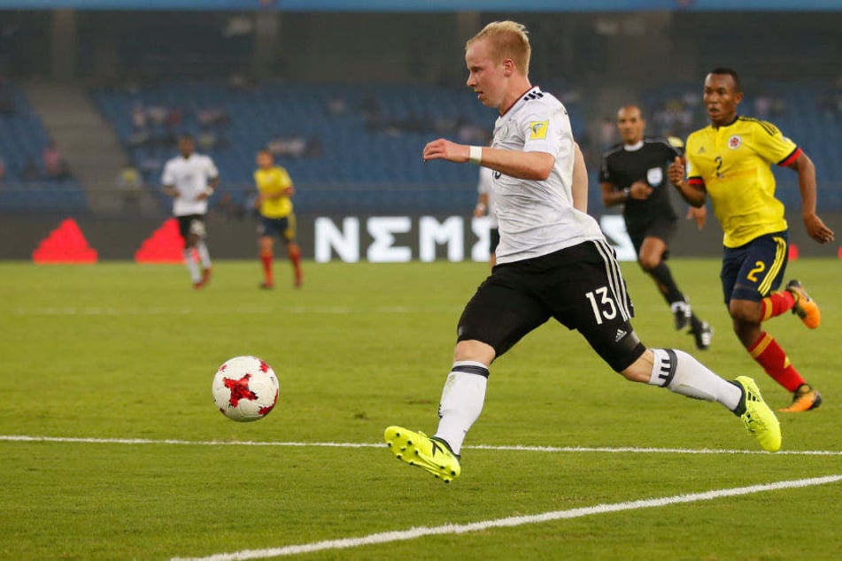 Dennis Jastrzembski bei der U-17 WM.