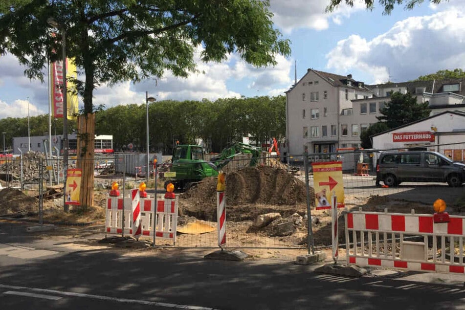 Die Bombe wurde bei Bauarbeiten in Ehrenfeld gefunden.