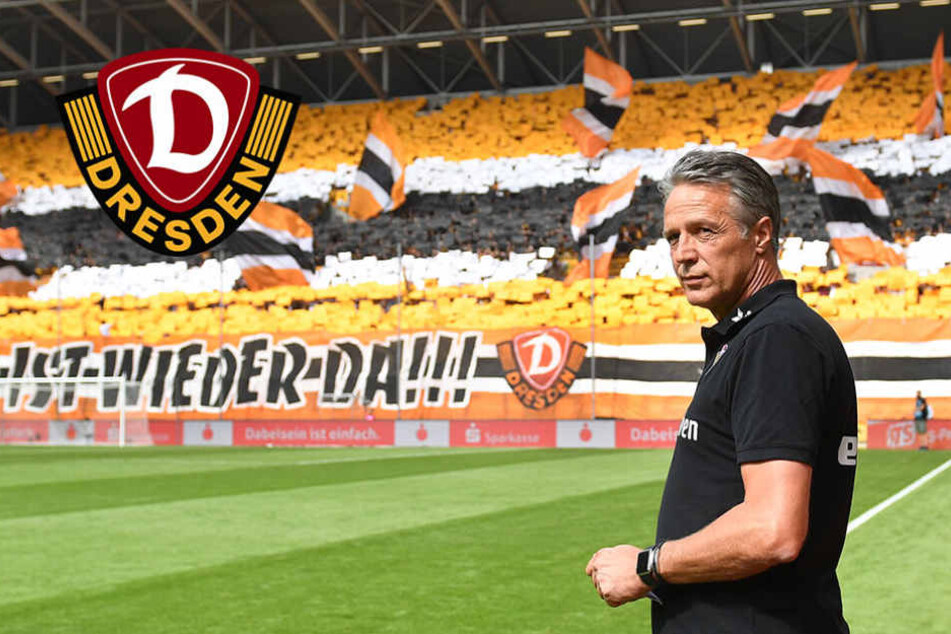 Dynamo-Trainer Uwe Neuhaus.