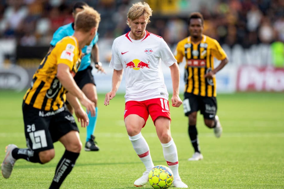 Knapp über eine Stunde stand Emil Forsberg am Donnerstag für RB Leipzig bei BK Häcken auf dem Platz. Danach ging's zu Frau Shanga nach Sundsvall.