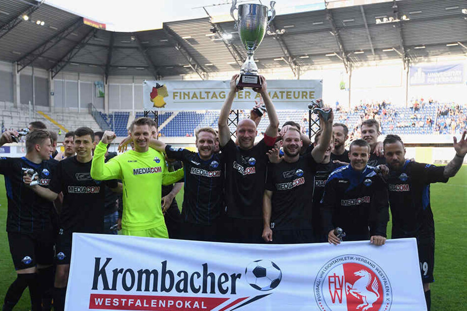 Mit einem 1:0-Sieg gegen die Sportfreunde Lotte im Finale des Westfalenpokals qualifizierte sich der SCP für den DFB-Pokal.