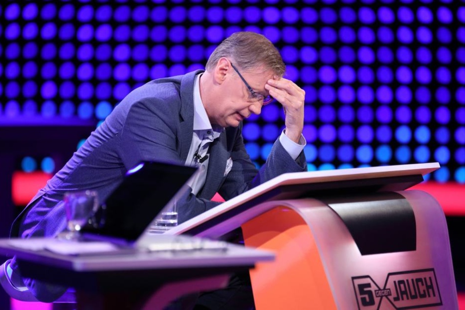 Auch Günther Jauch verzweifelt (wie wir) an der ein oder anderen Frage.