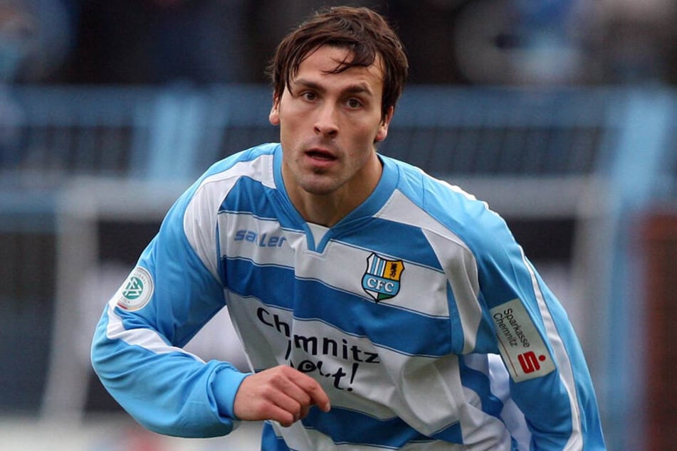 Tobias Becker im Dezember 2009 im Trikot des CFC.