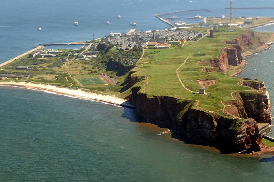 Auf dem Meeresgrund vor Helgoland haben sich zahlreiche Krater gebildet, aus denen Methan austritt (Symbolbild).