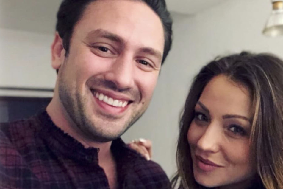 Hier strahlen Daniel Völz und Kristina Yantsen noch glücklich in die Kamera.