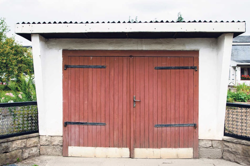 So sieht die Garage heute aus.