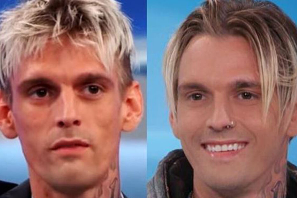 Dieses Foto postete Aaron Carter Anfang September selbst von sich. Er wollte zeigen, dass es ihm im Vergleich zu 2017 deutlich besser geht.