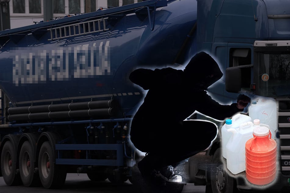 Der Diesel-Dieb (32) hatte sich am Donnerstagabend mit einem Komplizen am Tank eines Lkws zu schaffen gemacht. (Symbolbild)
