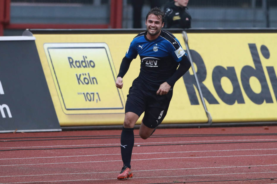 Joker Fabian Eisele rette dem FSV mit seinem späten Tor einen Punkt.