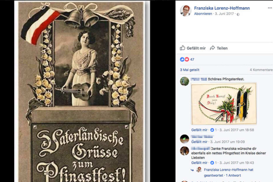 Dieses Bild postete die AfD-Politikerin bereits im Juni 2017.