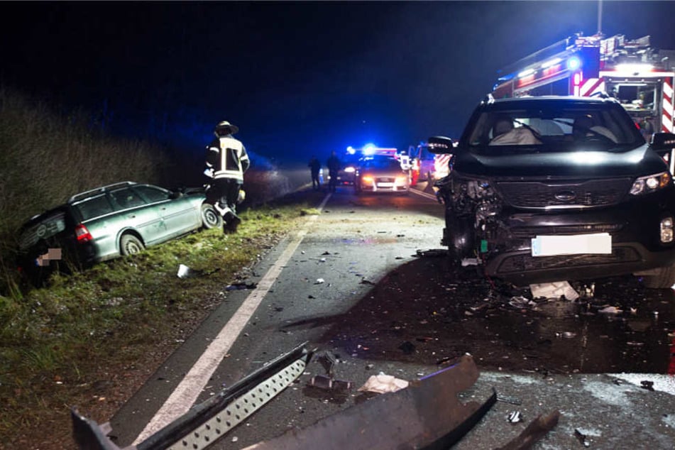 Der Unfall ereignete sich am Dienstagabend auf der Bundesstraße 417.