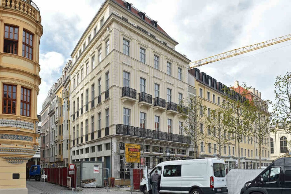 Das Blobel-Haus am Dresdner Neumarkt wurde verkauft.