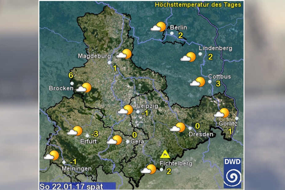 Laut dem Deutschen Wetterdienst können wir Sonntag neun Stunden lang die Sonne genießen.