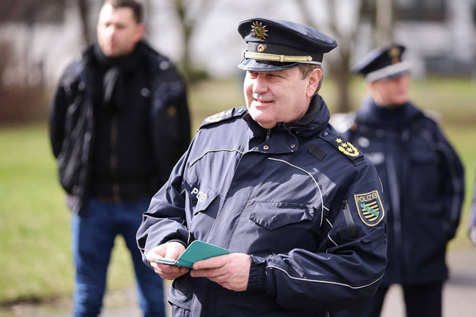 Leipzigs Polizeipräsident Bernd Merbitz sprach in Borsdorf auf Einladung der CDU über die Kriminalität in Leipzig und Umgebung.