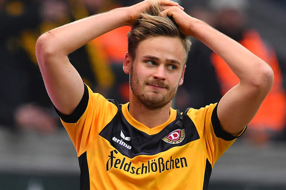 Lucas Röser hatte am Ende der Hinrunde die Nase im Dynamo-Sturm vorn.