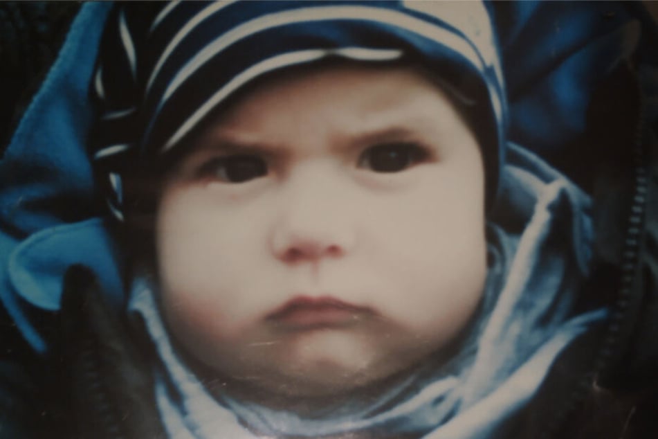 Dominks Sohn Lenny, als er noch gesund war.