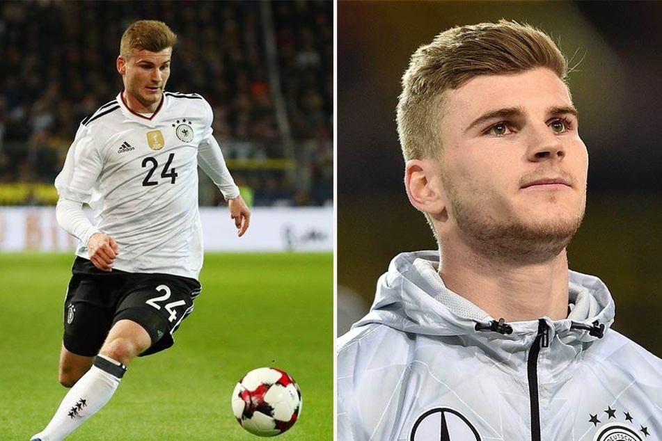 Feuchte Augen bei Timo Werner vor seinem Debüt für Deutschland im Testspiel gegen England.
