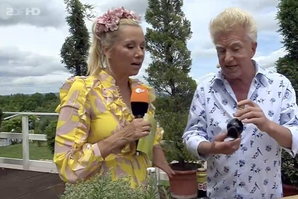 Kiwi lässt sich von TV-Koch Armin Roßmeier Tipps für leichte italienische Küche zeigen.
