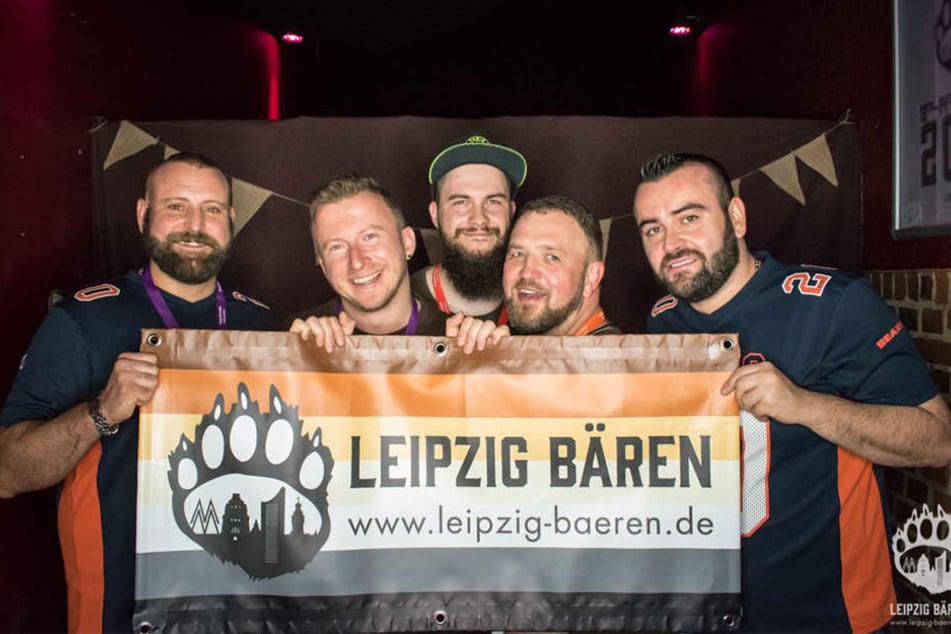 Sind stolz auf ihre Organisation: Die "Leipzig Bären".