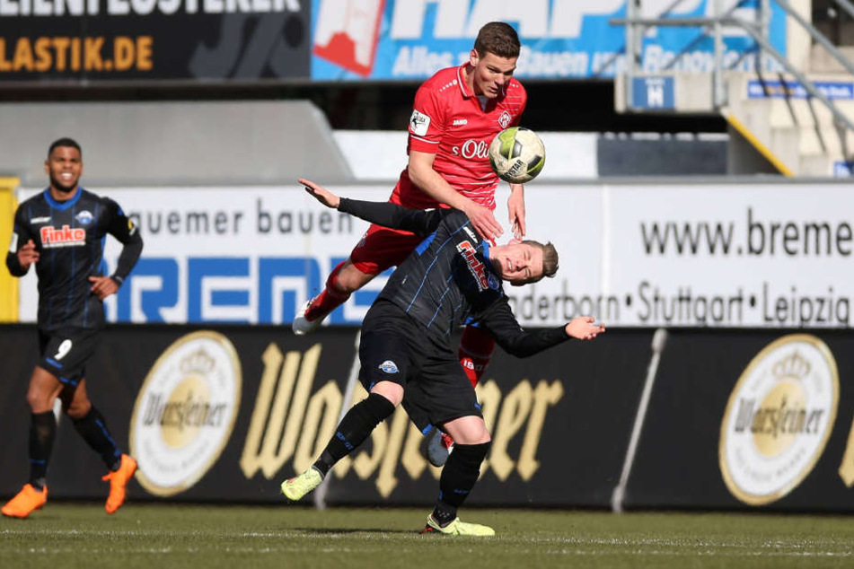 Marlon Ritter war der aktivste Paderborner in einer schwachen Partie.