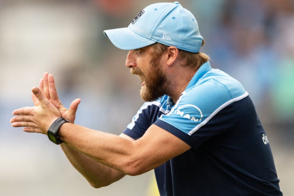 Löwen-Trainer Daniel Bierofka und seine Mannschaft stehen im Pokal-Viertelfinale.