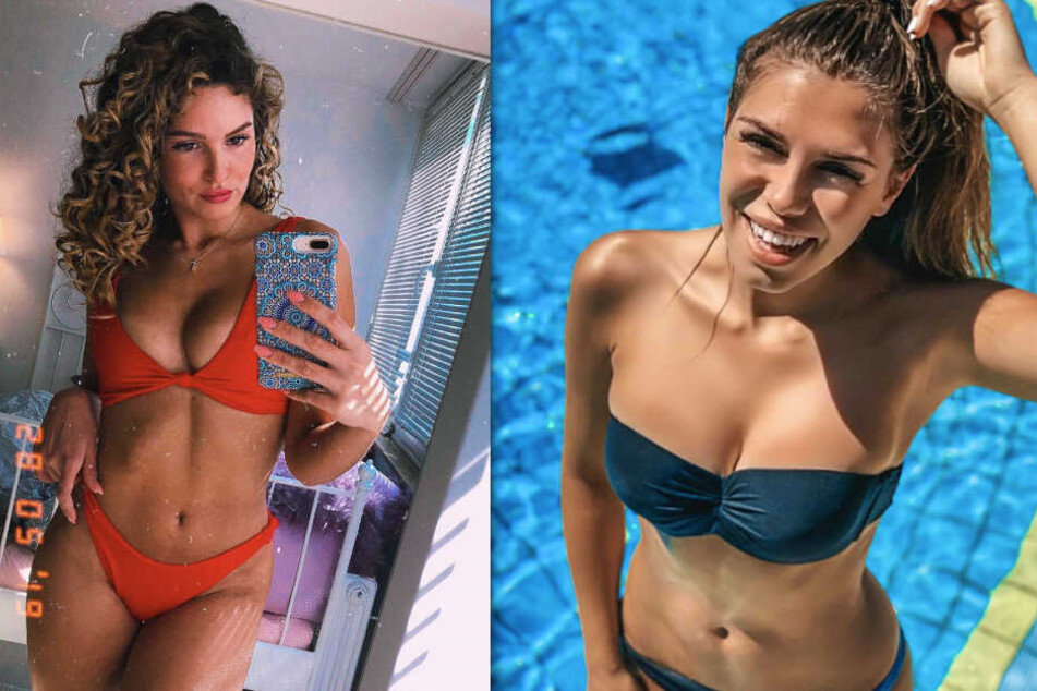 "Berlin – Tag & Nacht"-Star Nathalie Bleicher-Woth (22, r.) und "Köln 50667"-Beauty Sophie Imelmann (23) ziehen für den Playboy blank.