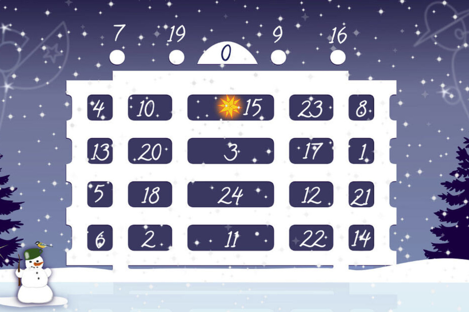 Den Adventskalender der TU Chemnitz gibt es in diesem Jahr zum letzten Mal.