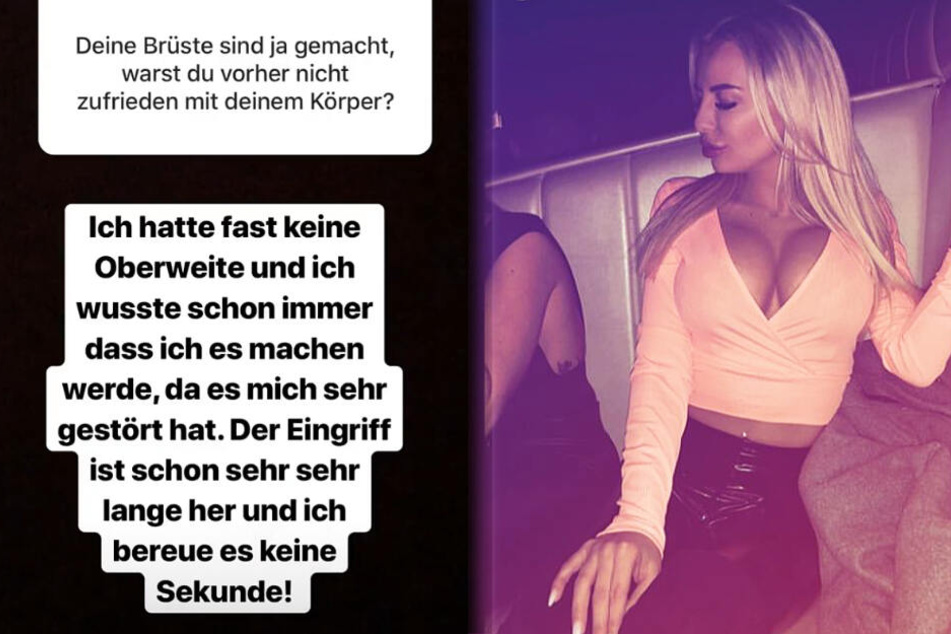 Das Bild zeigt zwei weitere Screenshots aus dem Instagram-Profil von Sabi.