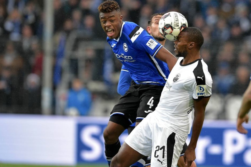 Im Spiel gegen Kiel konnte Anderson Lucoqui sich mit seiner ersten Torvorlage bei den Profis behaupten.