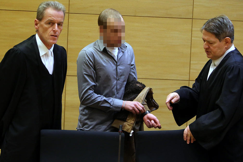 Der 26-jährige Angeklagte bei seiner Gerichtsverhandlung im Dezember letzten Jahres.