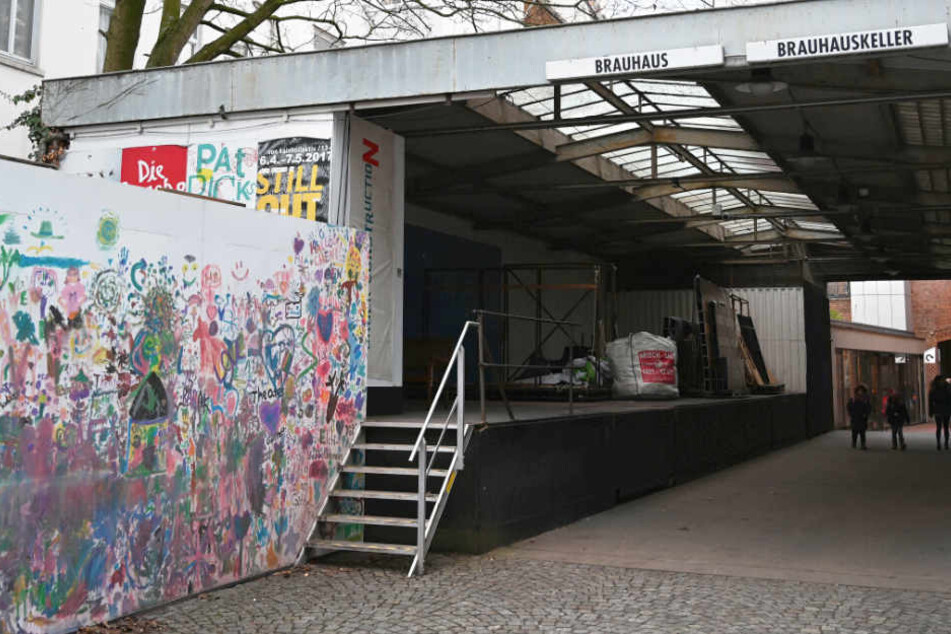 An dieser Stelle hatten Unbekannte den AfD-Landeschef attackiert.