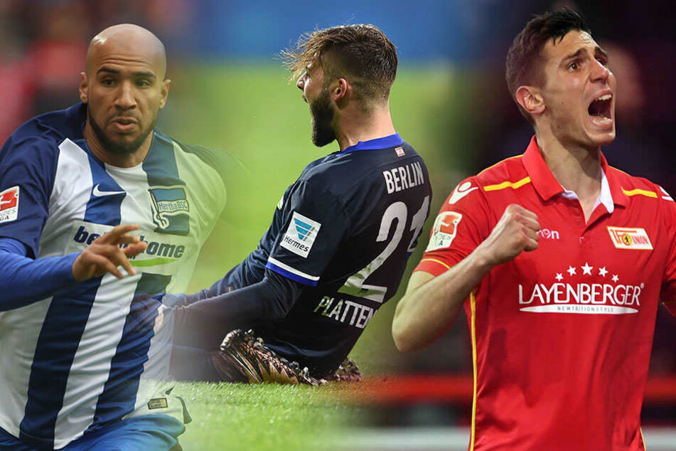 Wer wird Berlins Fußballer des Jahres in Berlin? Anthony Brooks, Marvin Plattenhardt und Damir Kreilach stehen zur Wahl.