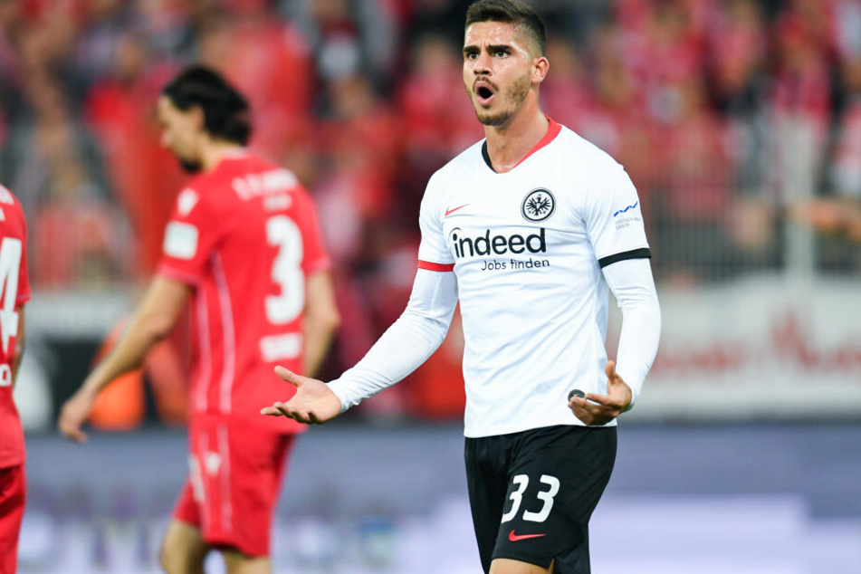 Konnte bislang noch nicht bei Eintracht Frankfurt überzeugen: Stürmer André Silva.