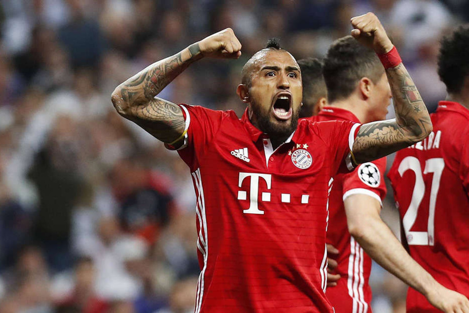 Arturo Vidal war nach seinem Platzverweis außer sich.