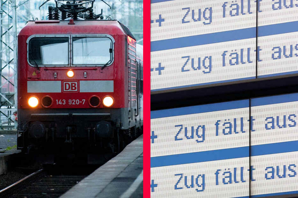 Mehr als zehn Verbindungen am Montag wurden gestrichen (Symbolbild).
