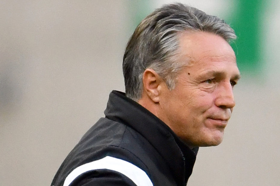Dynamo-Trainer Uwe Neuhaus.