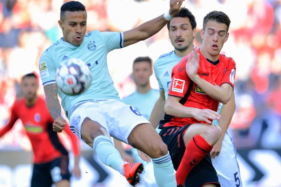 Der FC Bayern München kam in Freiburg nicht über ein bitteres Remis hinaus.