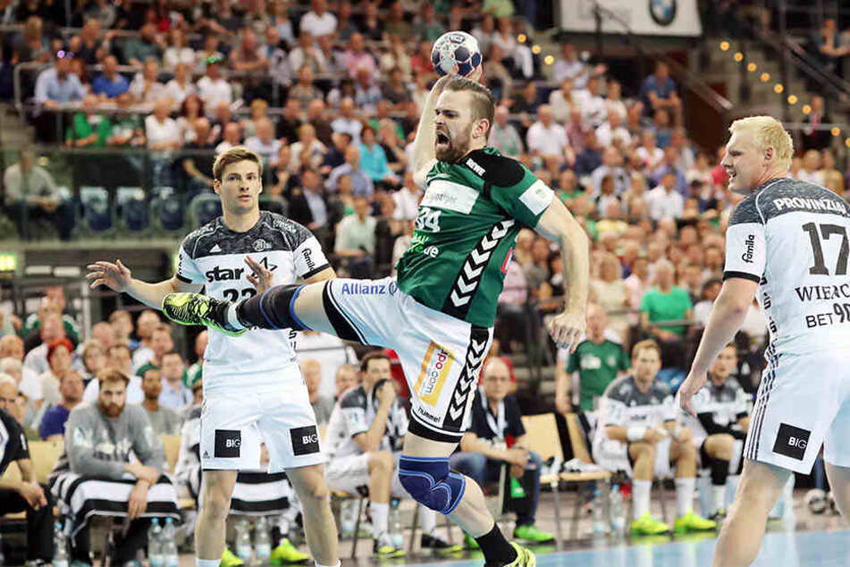Der THW Kiel ging in der Arena Leipzig gegen den SC DHfK unter.