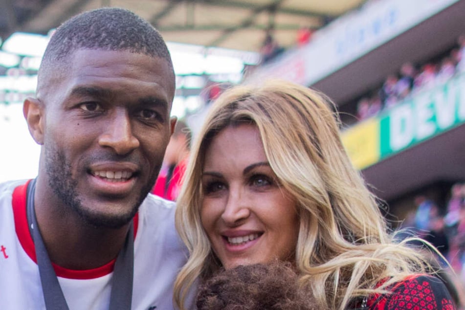 Der Kölner Anthony Modeste und seine Frau Maeva