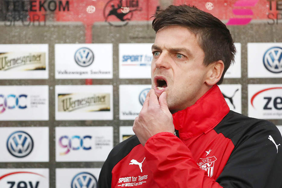 FSV-Coach Torsten Ziegner nach der neuerlichen Pleite enttäuscht und monierte die vielen Fehler seiner Elf.