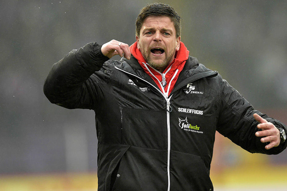 FSV Trainer Torsten Ziegner haderte mit dem Spielausgang - für Zwickau war wirklich mehr drin.