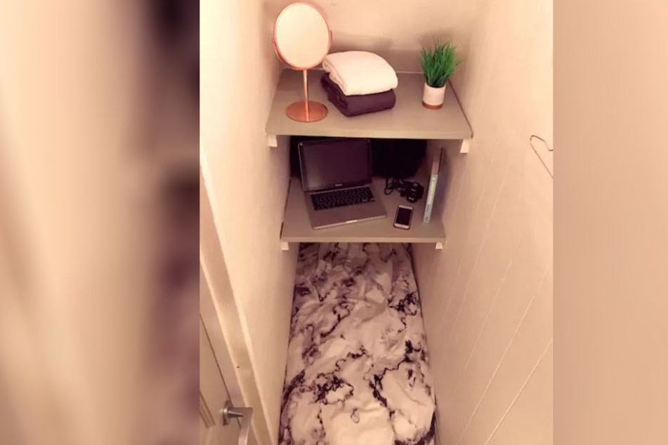 Heute vermietet er auf Airbnb eine Schlafgelegenheit, die stark an die "Harry Potter"-Filme erinnert.