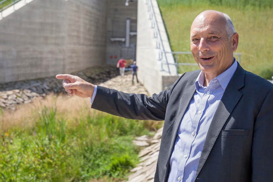 Heinz Gräfe (62), Geschäftsführer der Landestalsperren-Verwaltung.