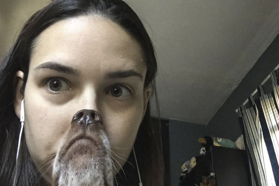 Dieses Selfie ging auf Reddit viral. Ein echter Schnappschuss...
