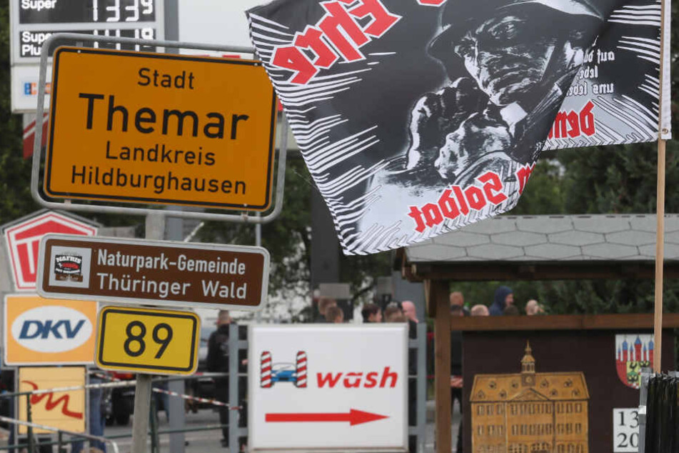 Im südthüringischen Themar findet erneut ein Rechtsrock-Konzert statt.