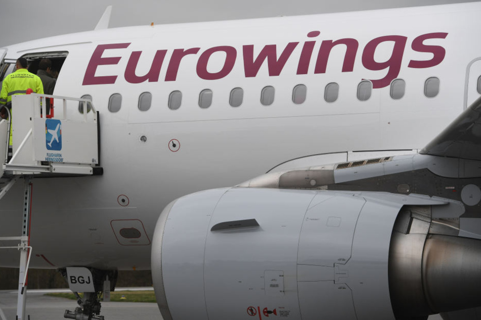 Eine Eurowings-Maschine aus Hamburg musste wegen Rauchentwicklung umkehren.