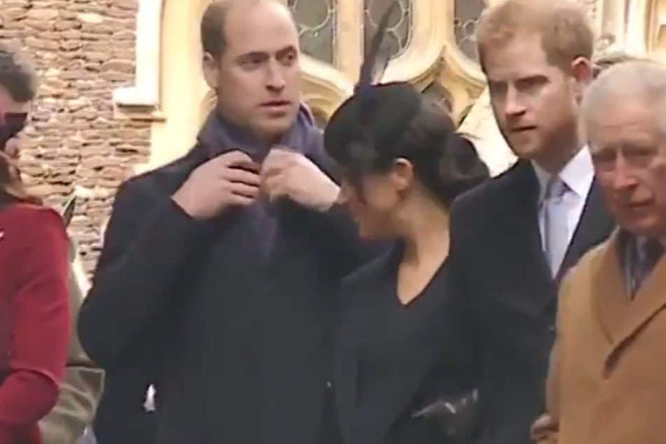 Versucht William seine Schwägerin Meghan hier etwa zu ignorieren?
