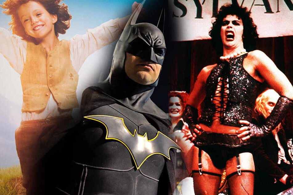 v.Li.: Heidi, Batman und "The Rocky Horror Picture Show stehen ebenfalls auf der Liste der nicht feiertagstauglichen Filme.