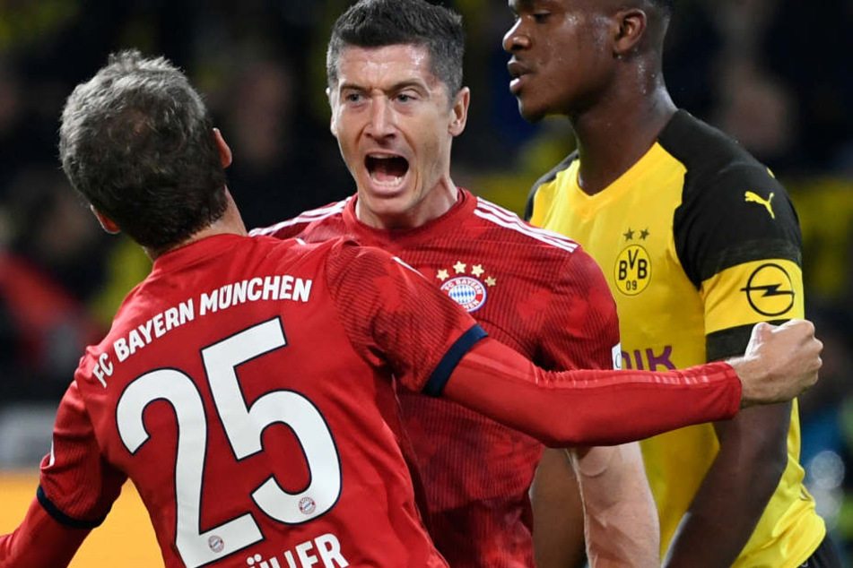 Der FC Bayern und Borussia Dortmund lieferten ein starkes Spiel ab.